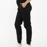 Taylor Over Tummy Joggers in Black