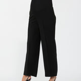 Alexa Wide Leg Pant in Black