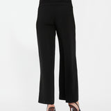 Alexa Wide Leg Pant in Black