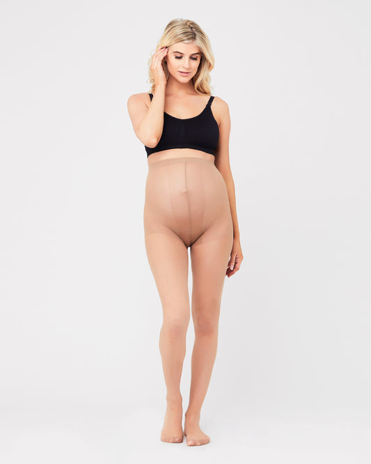 Ripe Sheer Hosiery in Camel