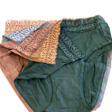 High Waisted Postpartum Recovery Panties in Dusty Hues  - 5 Pack
